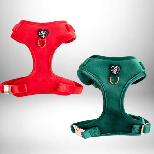 Velveteen Dog Harness